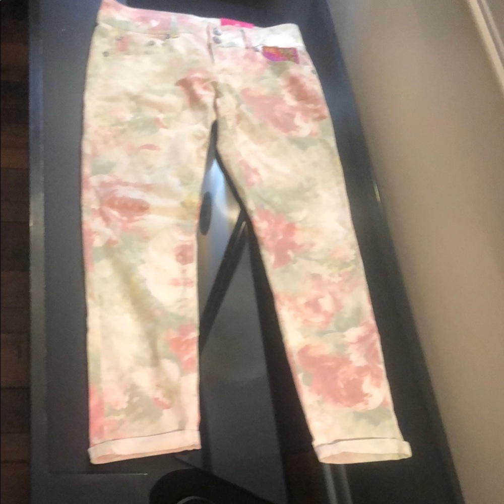 Floral Print Women's Jeans